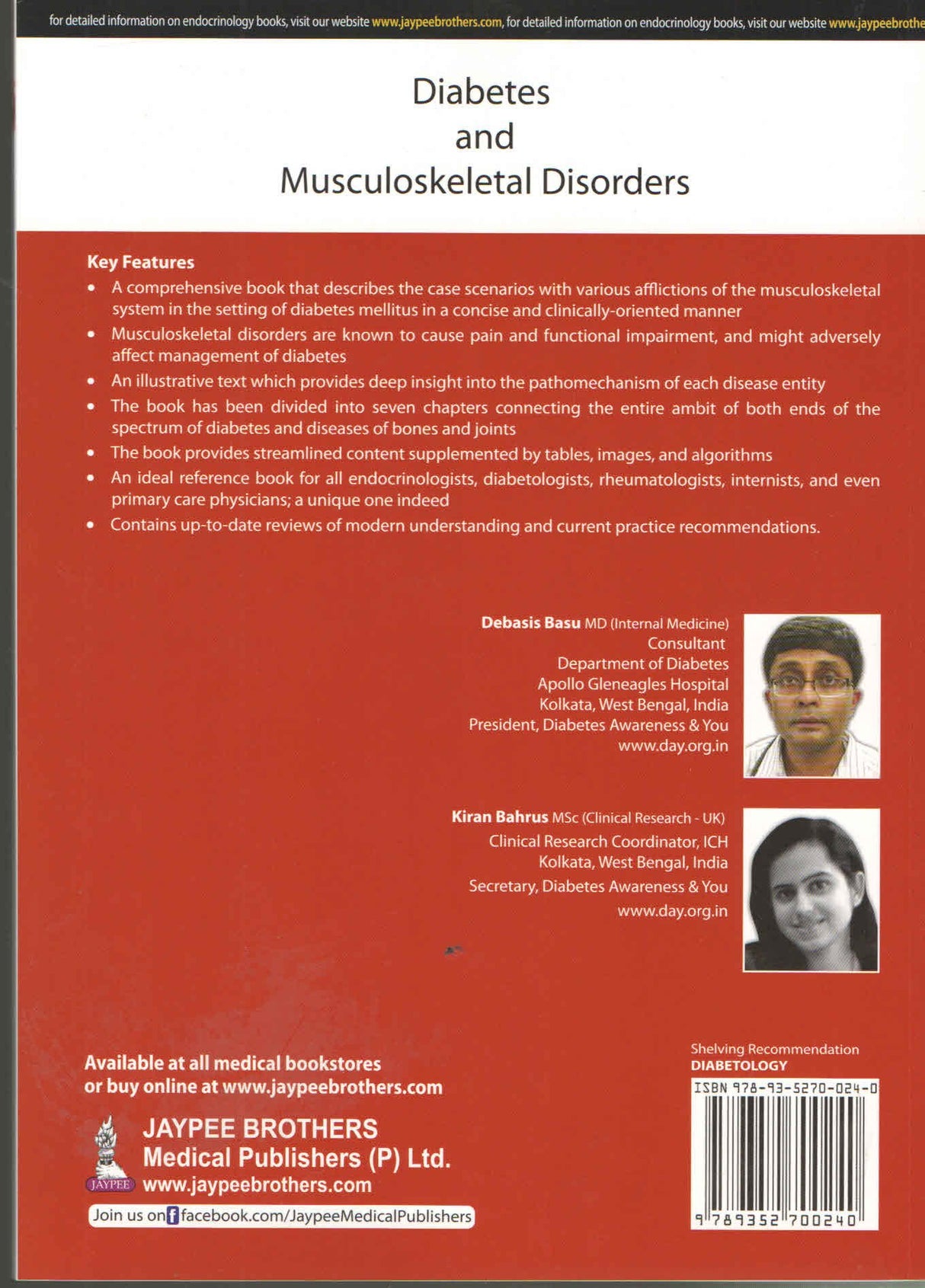 Diabetes and Musculoskeletal Disorders - Retail Maharaj