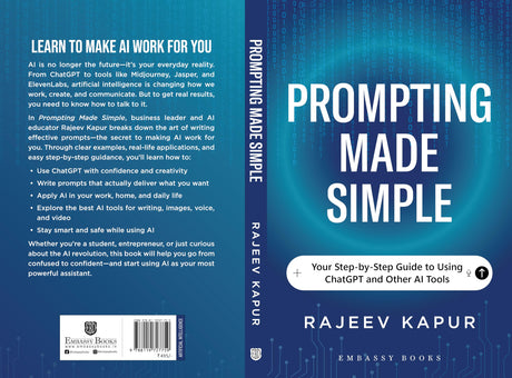 Prompting Made Simple: Your Step-by-Step Guide to Using ChatGPT and Other AI Tools - Retail Maharaj