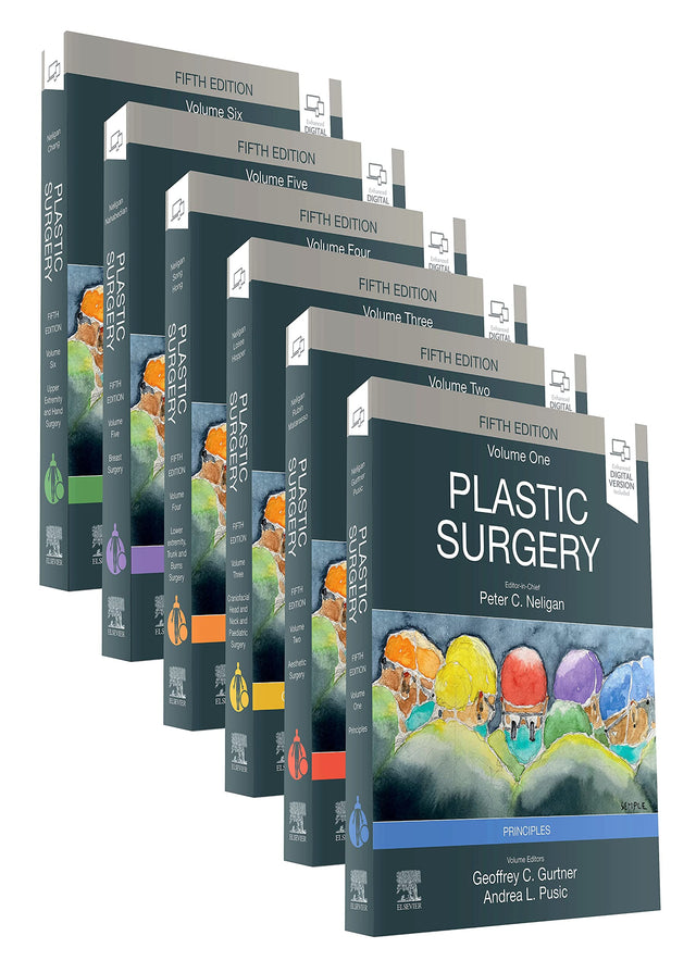 PLASTIC SURGERY WITH ACCESS CODE 6 VOL SET 5ED (HB 2024) - Retail Maharaj