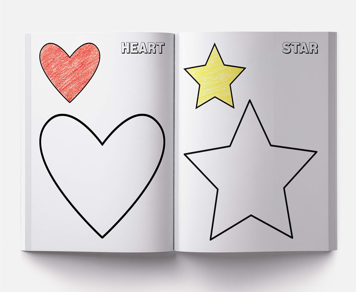 Colouring Book of Shapes: Creative Crayons Series - Crayon Copy Colour Books - Retail Maharaj