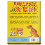Jurassic Joyride Dinosaur Sticker Activity Book For Kids - Retail Maharaj