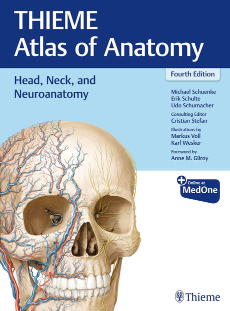 HEAD NECK AND NEUROANATOMY (THIEME ATLAS OF ANATOMY) 4ED (PB 2025) - Retail Maharaj