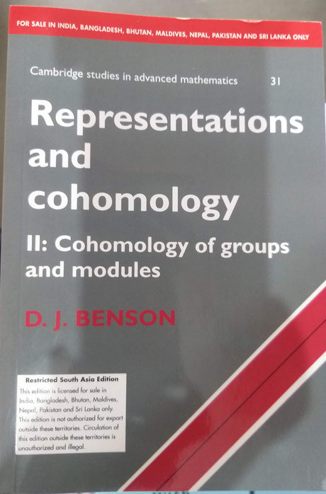 REPRESENTATIONS AND COHOMOLOGY - Retail Maharaj