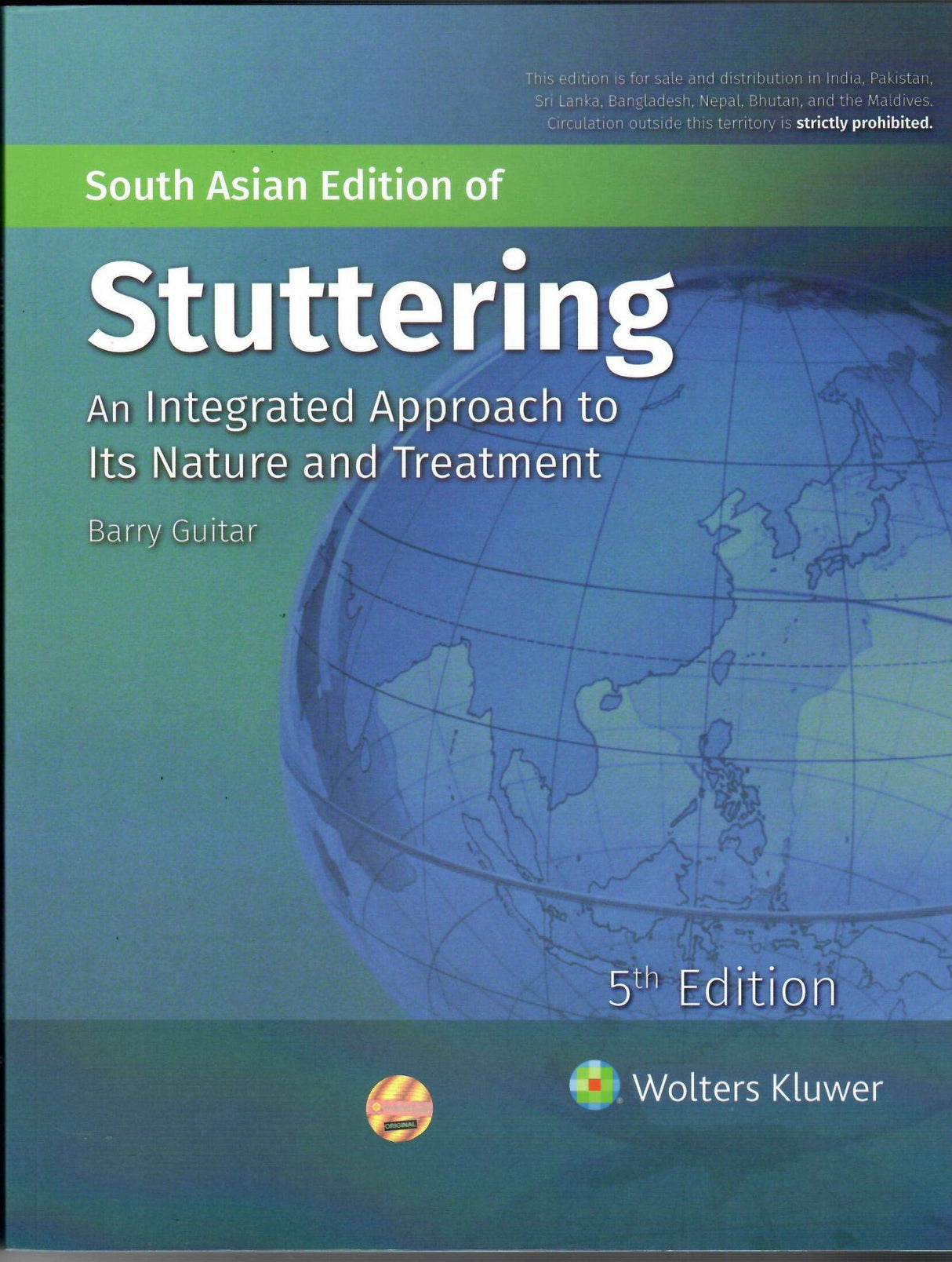Stuttering: An Integrated Approach to Its Nature and Treatment, 5th South Asian ed - Retail Maharaj