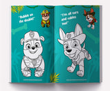 Jungle Adventure! : Paw Patrol Giant Coloring Book For Kids - Retail Maharaj