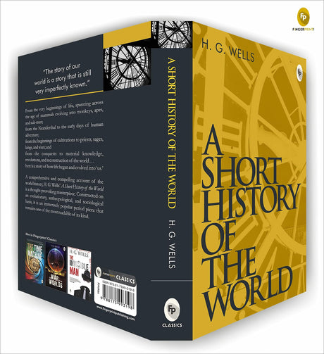 A Short History of the World by H.G. Wells - A Masterpiece on World History | Human Civilization | Wells’ Perceptive Exploration of Evolution of Society | Historical Overview | Educational Read | Historical Events | Must-read for History Enthusiasts - Retail Maharaj