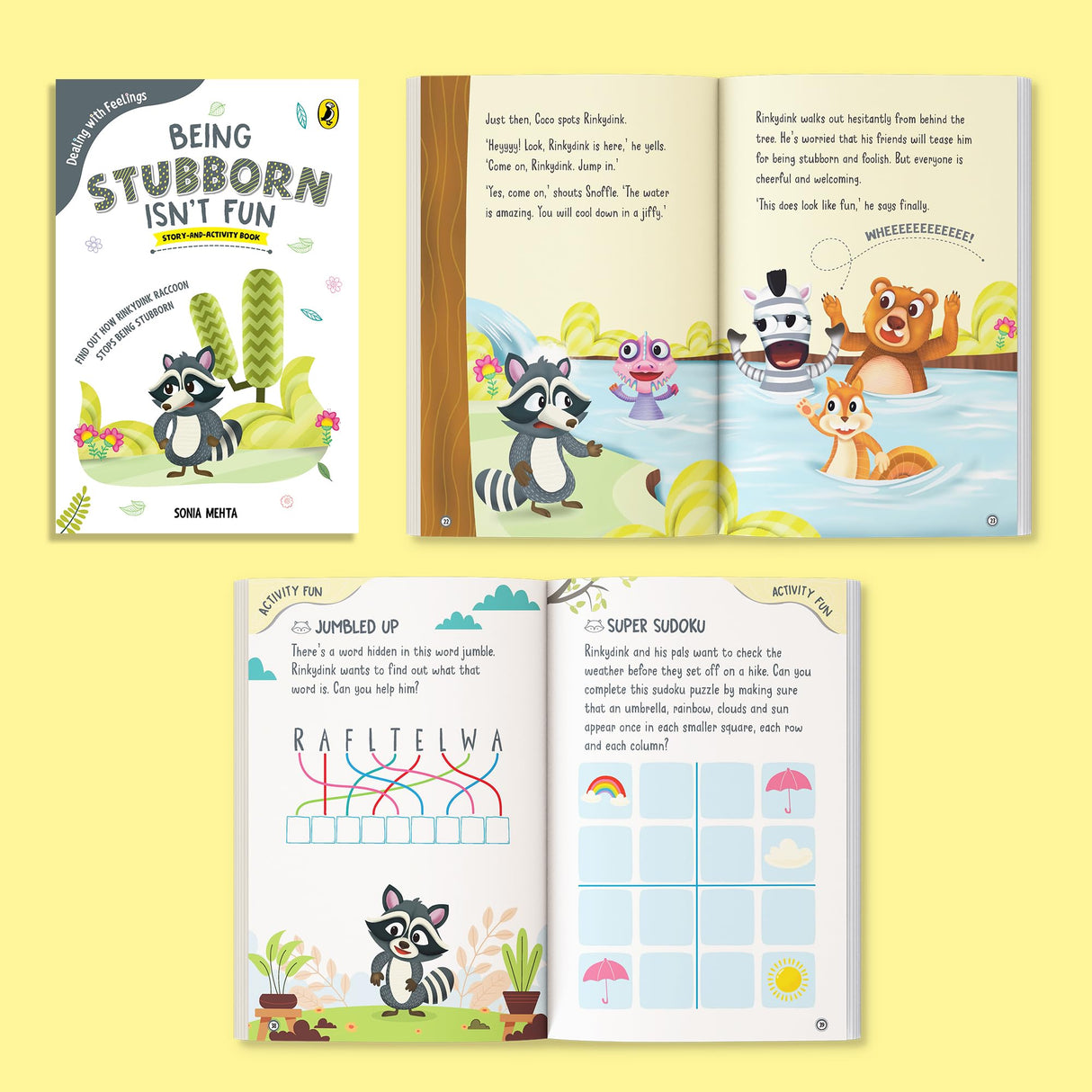 Dealing with Feelings: My Storybook Collection (Box set 3): Set of 6 Exciting Story cum Activity Books | Illustrated Storybooks on Emotions and Mental Health | Ages 5 + | Sonia Mehta - Retail Maharaj