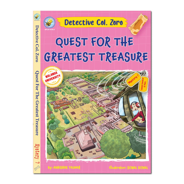 Detective Col. Zoro Book 7: Quest for the greatest Treasure - Retail Maharaj