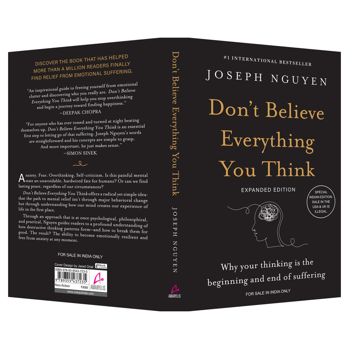 Don't Believe Everything You Think (Expanded Edition) : Why Your Thinking Is the Beginning & End of Suffering (English) - Retail Maharaj