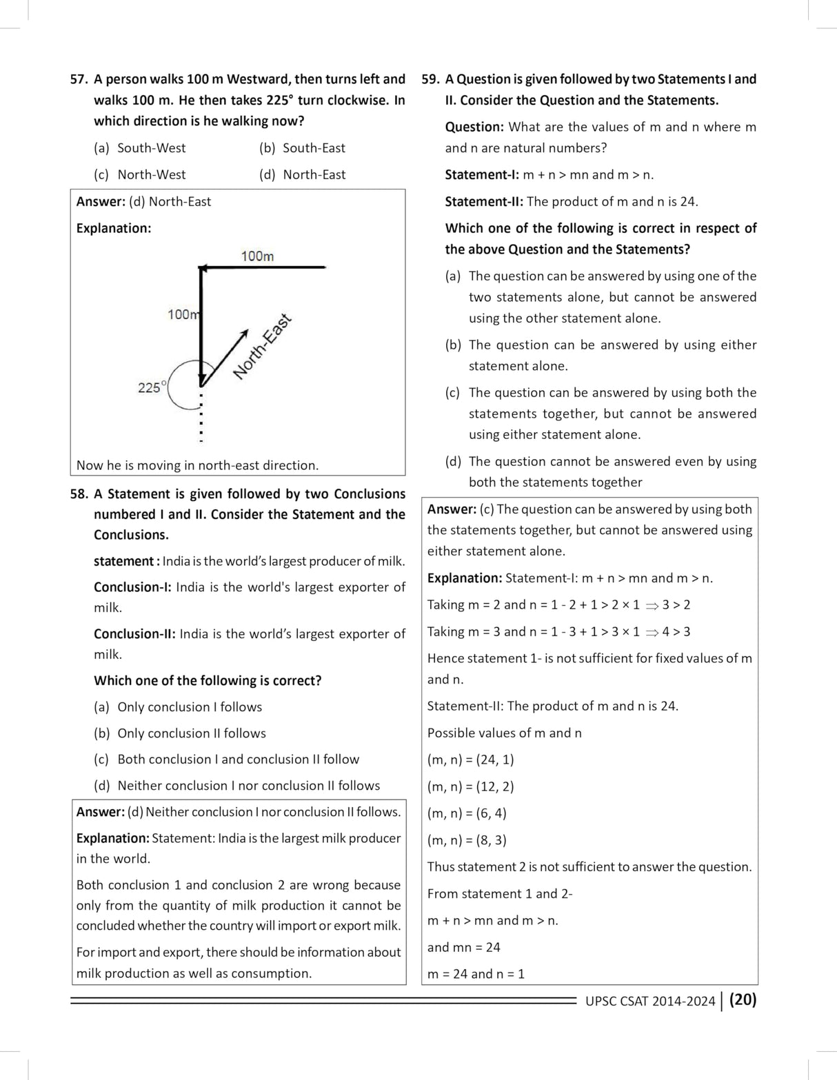 UPSC CSAT Paper 2 Solved Papers (2014 - 2024): Mandatory for UPSC & All other State PSC Examinations 2025 | Year Wise | Prelims PYQ Previous Year Question | Maths & Reasoning | English Medium | CSAT Exam Book 2025 - Retail Maharaj