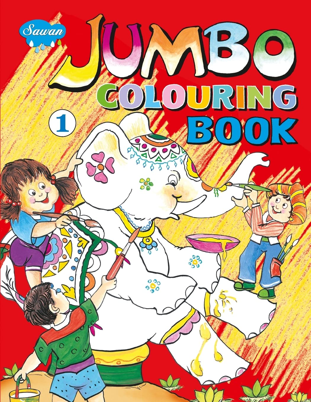 Jumbo Colouring Book-1 - Retail Maharaj