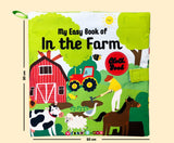 Vishv Books Cloth Book My Easy Book of In the Farms - Retail Maharaj