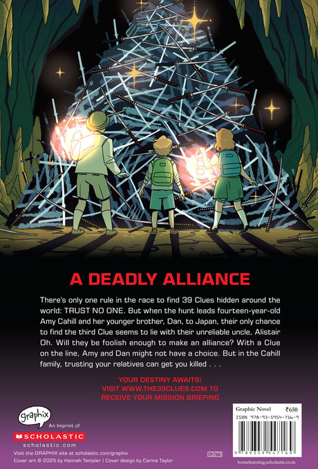 The 39 Clues #03: The Sword Thief (Graphic Novel) (The 39 Clues Graphic Novel) - Retail Maharaj