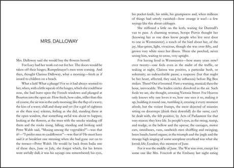 Mrs. Dalloway - Retail Maharaj