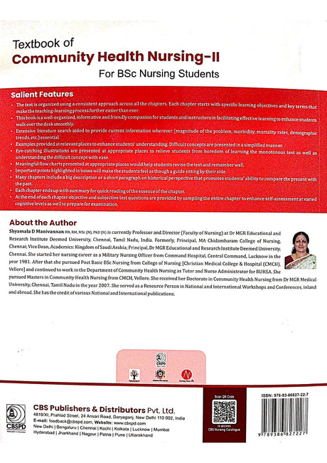 Textbook Of Community Health Nursing Ii For Bsc Nursing (Pb 2020) - Retail Maharaj