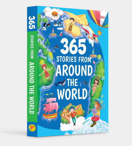 Story books : 365 Stories from Around the World (Illustrated stories for Children) (365 Series) - Retail Maharaj