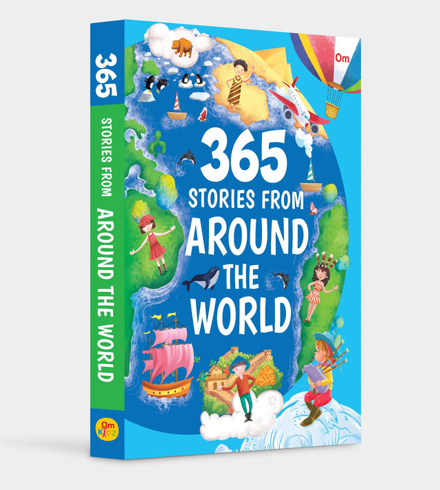 Story books : 365 Stories from Around the World (Illustrated stories for Children) (365 Series) - Retail Maharaj