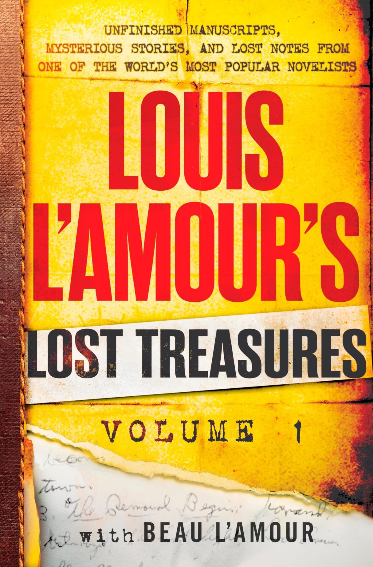 Louis L'Amour's Lost Treasures: Volume 1: Unfinished Manuscripts, Mysterious Stories, and Lost Notes from One of the World's Most Popular Novelists - Retail Maharaj