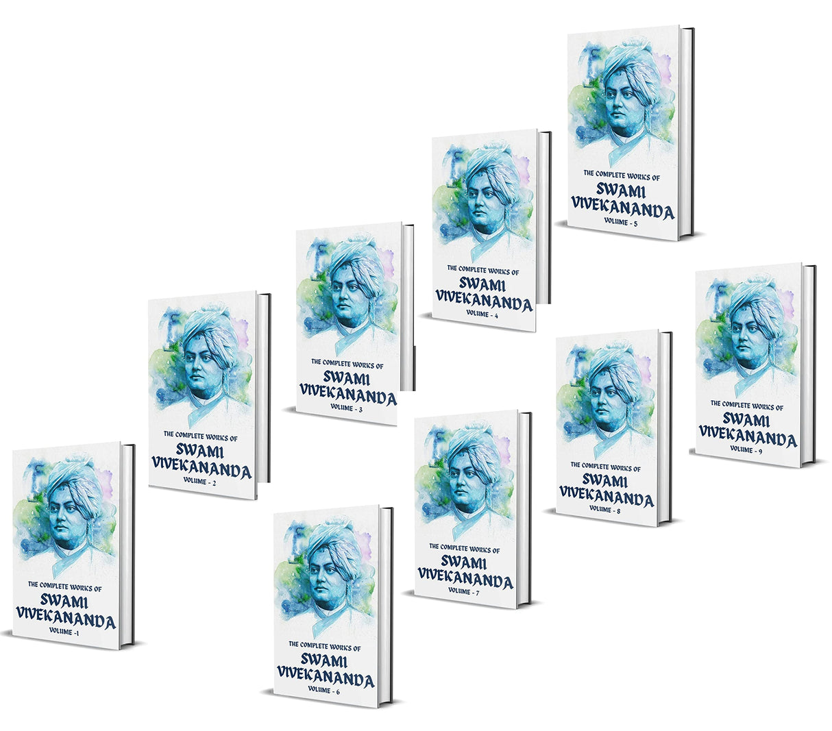 The Complete Works of Swami Vivekananda 9 Volume Set; Hardcover Classic Edition - Retail Maharaj