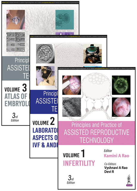 PRINCIPLES AND PRACTICE OF ASSISTED REPRODUCTIVE TECHNOLOGY (3 VOLUMES) - Retail Maharaj