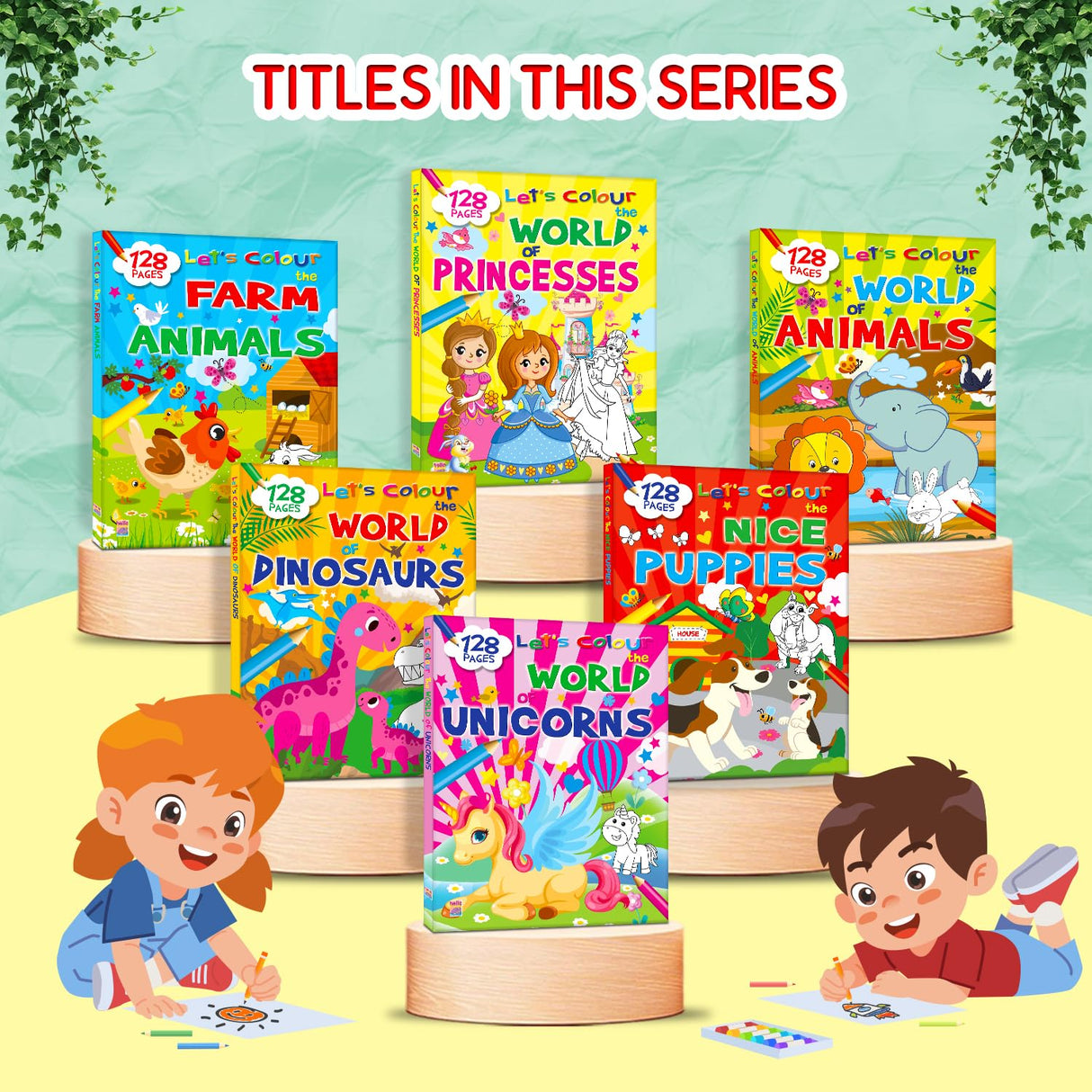 Let’s Colour the World of Animals: Activity & Colouring Book for Kids Ages 3–9 | Perfect Gift for Drawing, Painting & Creativity | Premium Paper Quality - Retail Maharaj