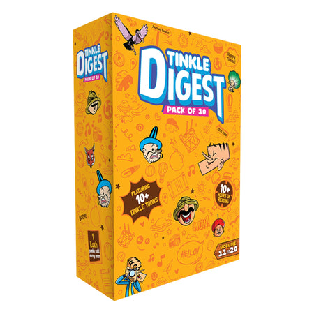 Tinkle Digest Collection, Volumes 11-20, Comic Books with Suppandi and Shikari Shambu Stories - Retail Maharaj