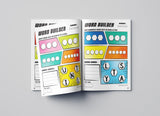 Word Builder Activity Book – Level 2 | Make Meaningful Words Using Given Letters | Ages 6–9 | Boost Vocabulary, Spelling & Logical Thinking - Retail Maharaj