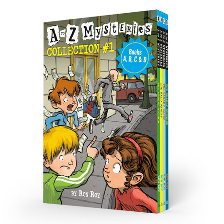 A to Z Mysteries Boxed Set Collection #1 (Books A, B, C, & D) - Retail Maharaj