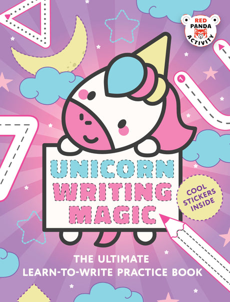 Unicorn Writing Magic: The Ultimate Learn-To-Write Practice Book - Retail Maharaj
