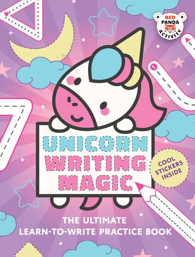 Unicorn Writing Magic: The Ultimate Learn-To-Write Practice Book - Retail Maharaj