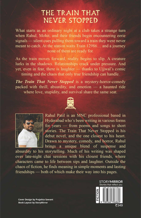 The Train That Never Stopped | An Indian Crime Thriller Mystery Packed with Suspense, Horror & Dark Humor - Retail Maharaj