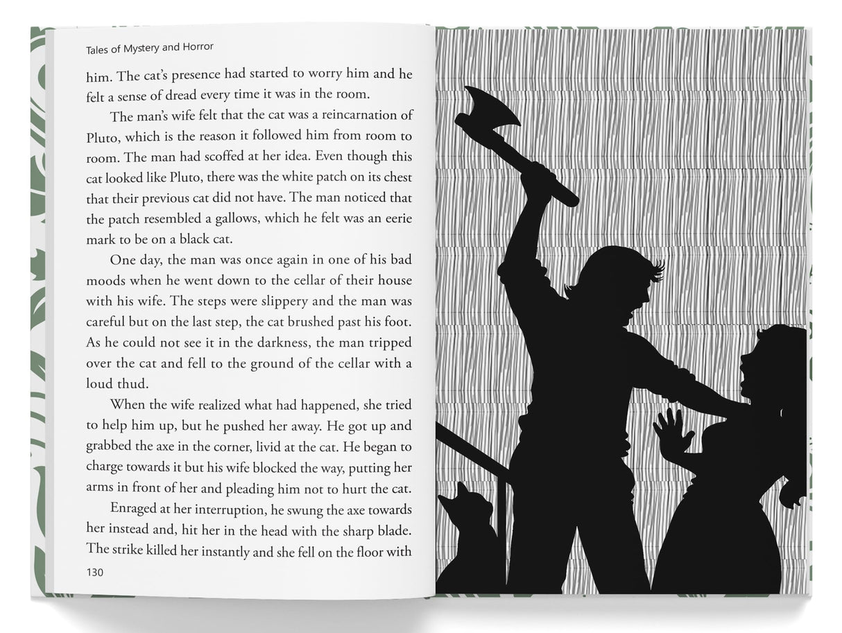 Tales of Mystery and Horror : Illustrated Abridged Children Classic English Novel with Review Questions (Hardback) - Retail Maharaj