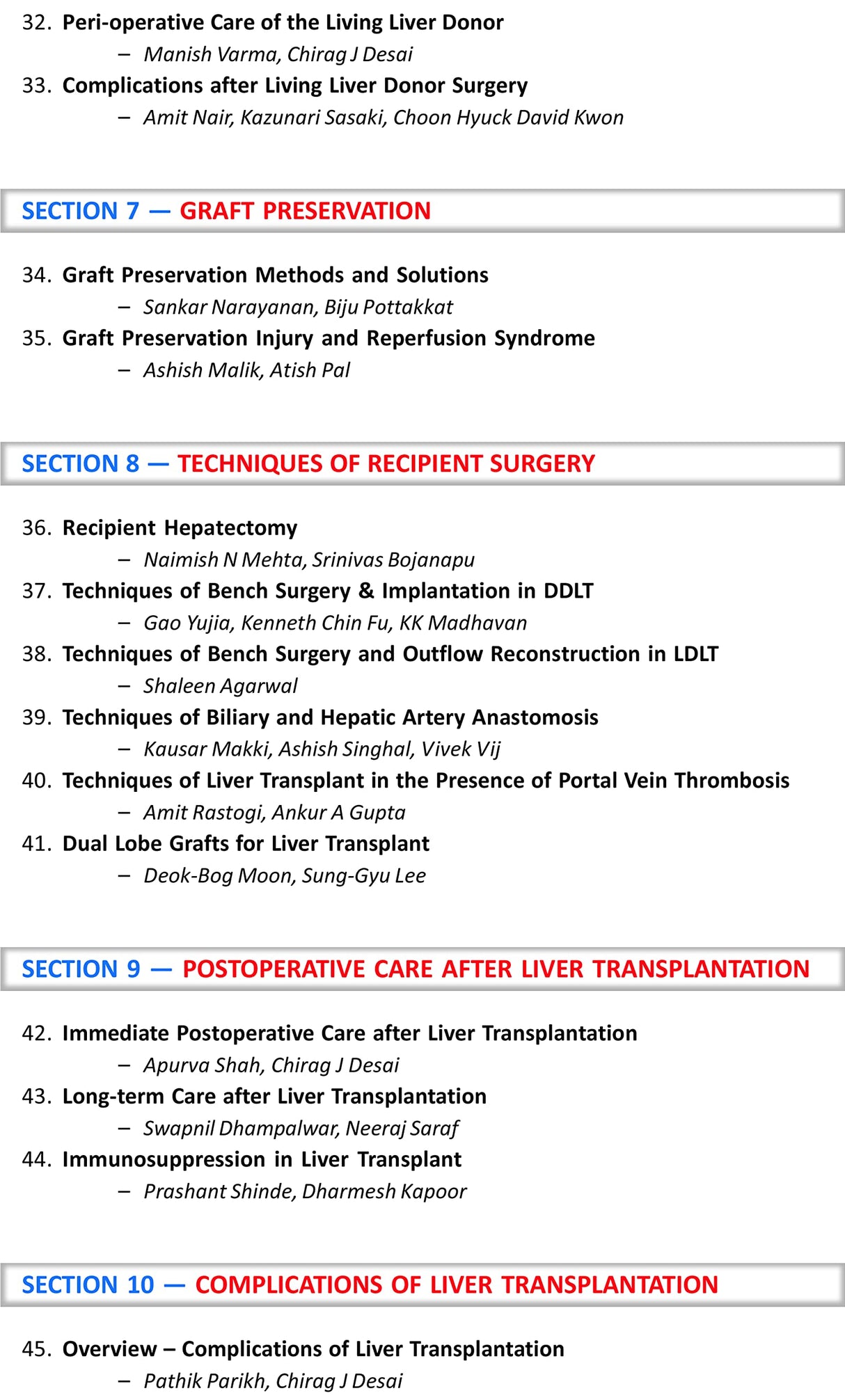 Liver Transplantation - Retail Maharaj