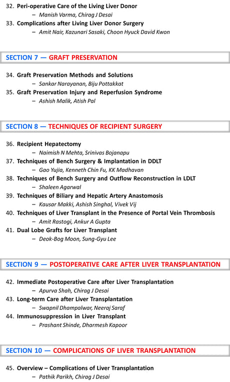 Liver Transplantation - Retail Maharaj