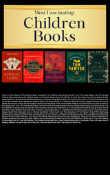 Most Fascinating Children Books Set Of 5, This Children Story Books Set Contains These Books, The Great Gatsby, The Secret Garden, Time Machine, The Animal Farm Book, The Adventures Of Tom Sawyer - Retail Maharaj