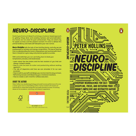 Neuro-Discipline: Everyday Neuroscience for Self-Discipline, Focus, and Defeating Your Brain’s Impulsive and Distracted Nature | A Science-Backed Guide - Retail Maharaj
