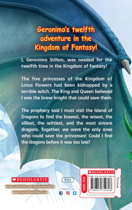GERONIMO STILTON AND THE KINGDOM OF FANTASY #12: ISLAND OF DRAGONS - Retail Maharaj