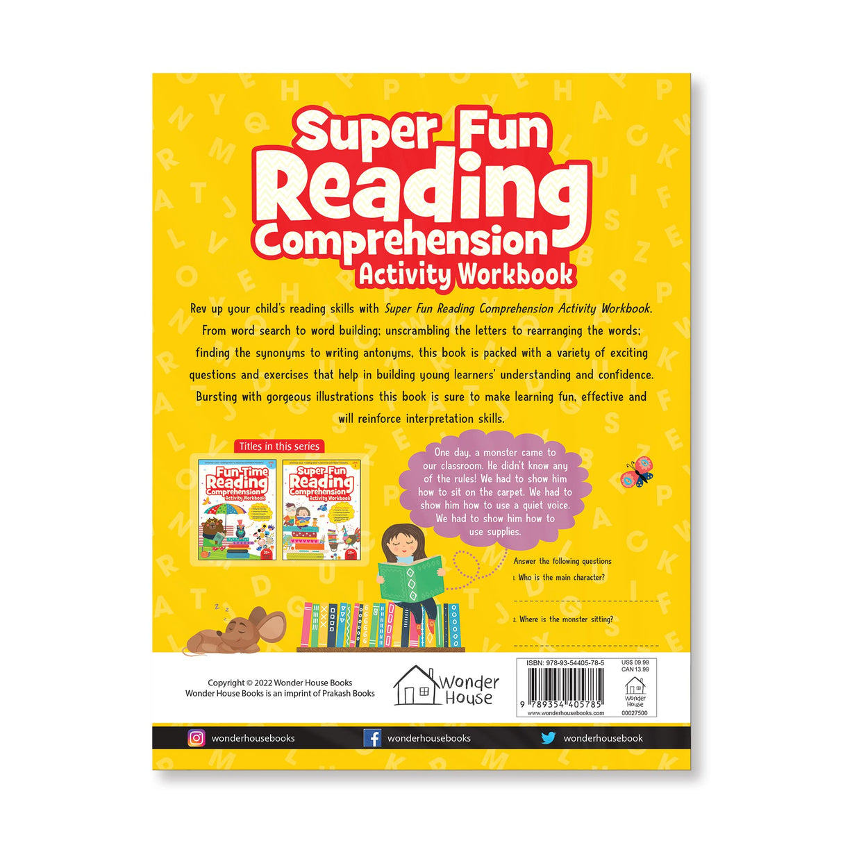 Super Fun Reading Comprehension Workbook: Level 2 | Activity Book for Kids | Ages 7–9 | Strengthen Reading & Thinking Skills with Engaging Passages - Retail Maharaj
