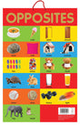 Opposites - Early Learning Educational Posters For Children: Perfect For Kindergarten, Nursery and Homeschooling (19 Inches X 29 Inches) - Retail Maharaj