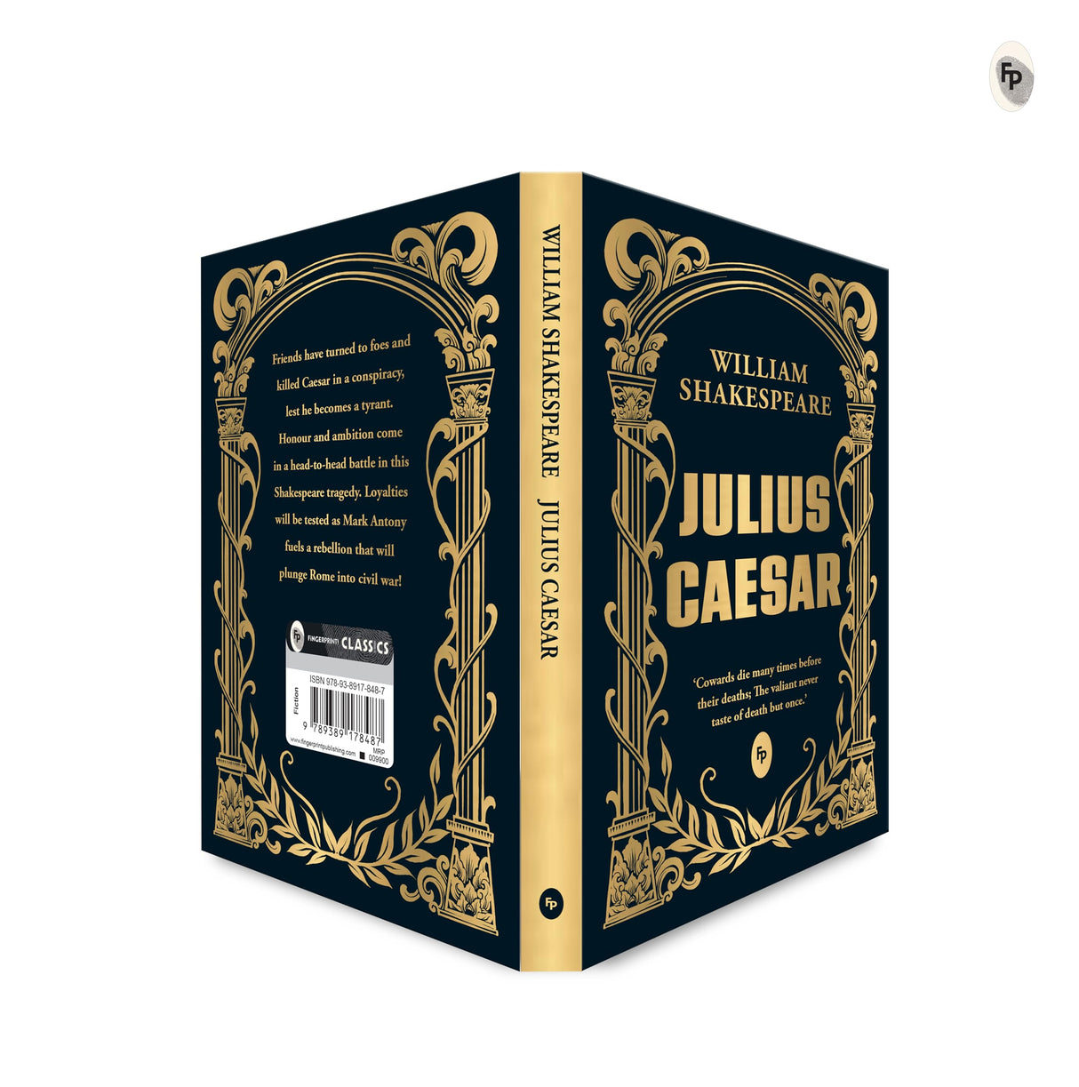 Julius Caesar by William Shakespeare - Timeless Tale of Betrayal & Loyalty Masterpice on Ambition & Power,Tragedy,Historical Drama,Classic Literature,Must-read for Shakespeare Enthusiasts - Retail Maharaj