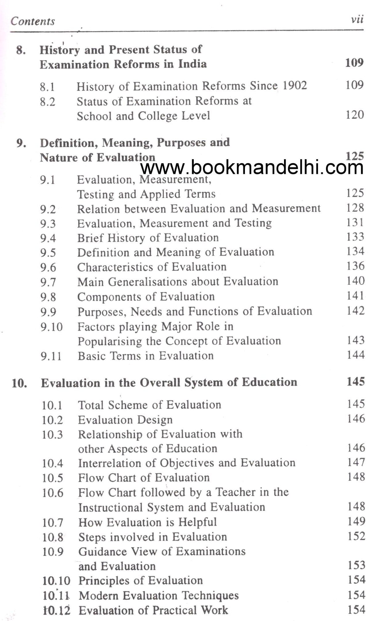 Essentials of Examination System: Evaluation Tests & Measurement - Retail Maharaj