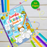 Jumbo Colouring Book 1 - Retail Maharaj