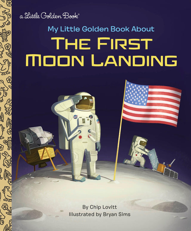 My Little Golden Book About the First Moon Landing - Retail Maharaj