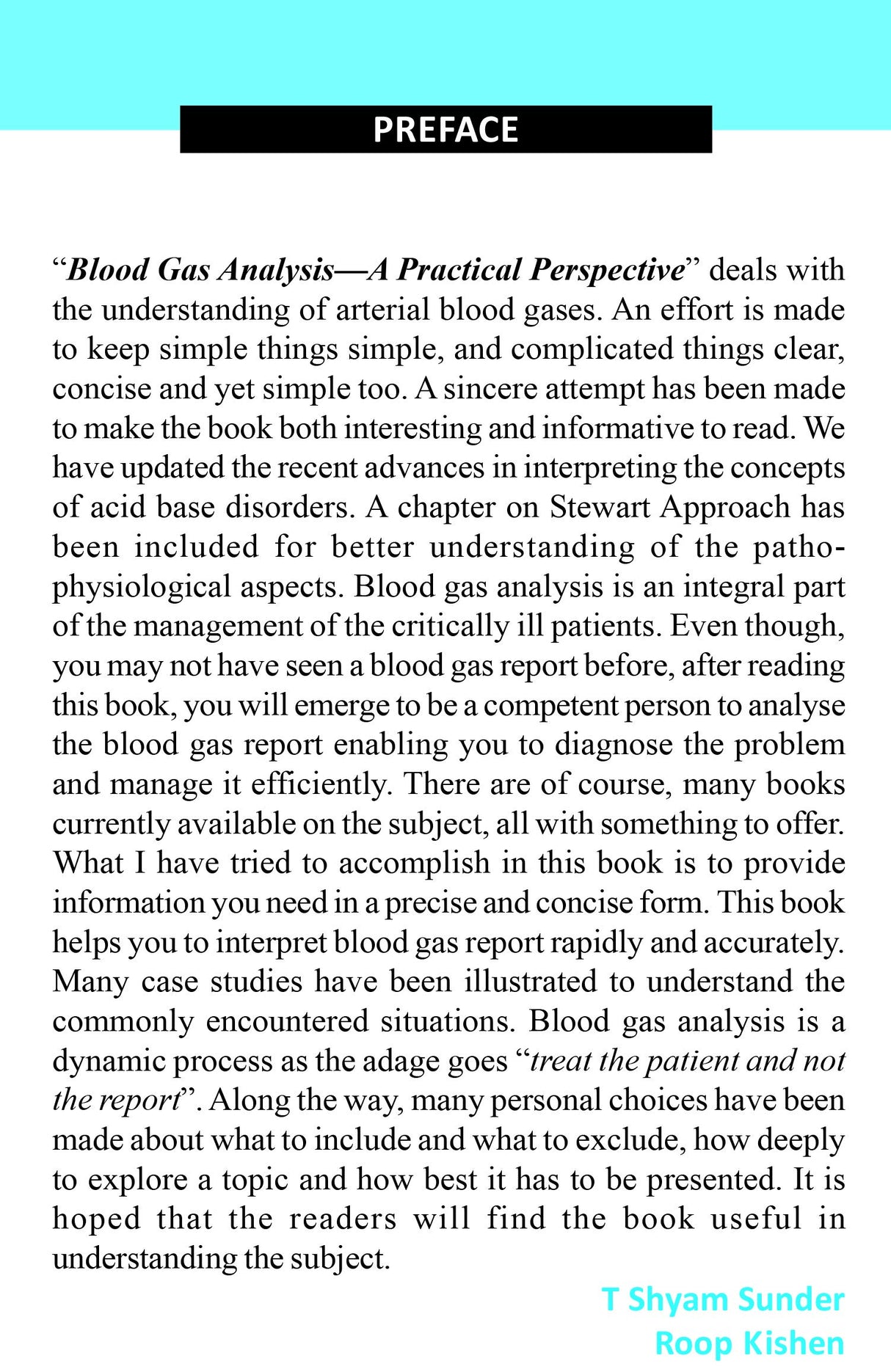 Blood Gas Analysis (Fourth Edition 2020) [paperback] Shyam Sunder [Jan 01, 2020]… - Retail Maharaj