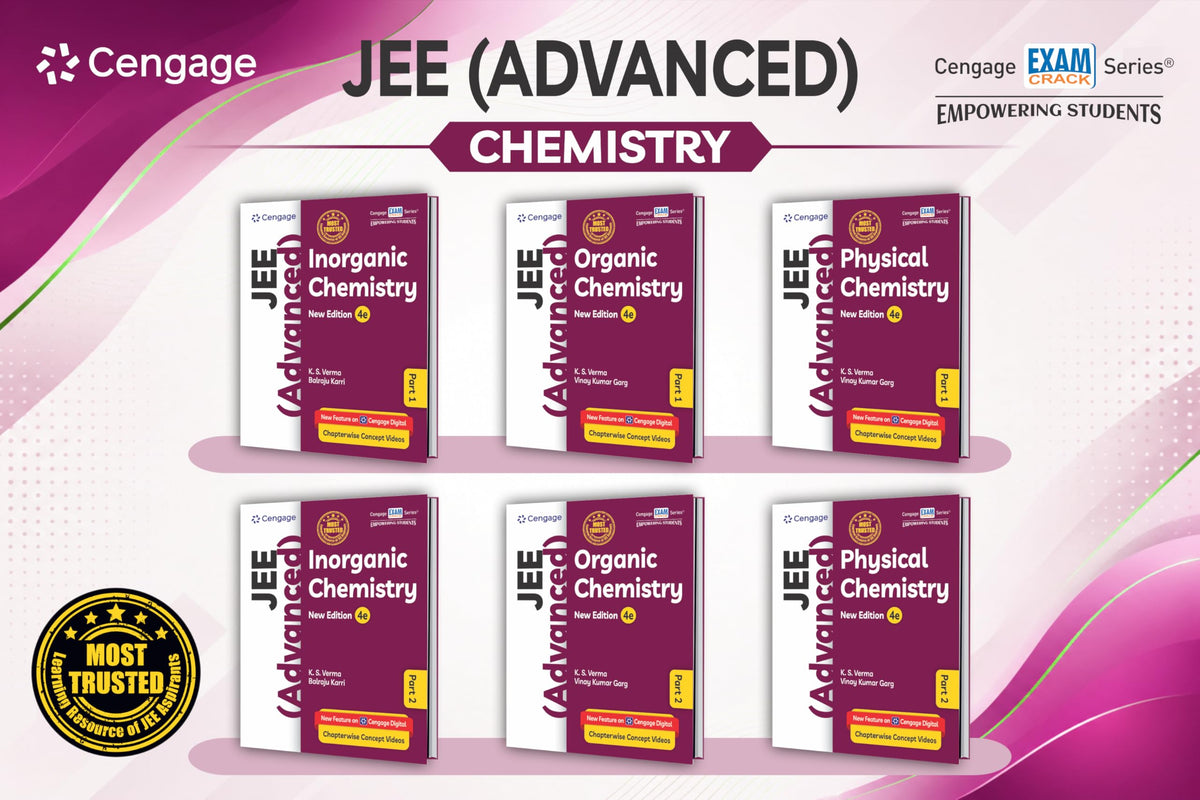 Cengage JEE (Advanced) Organic Chemistry Part 1 with Chapterwise Concept Videos & Online Assessments