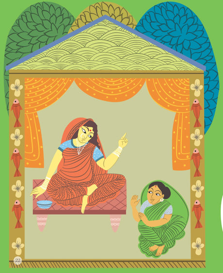 Manasa: The Snake Goddess - Indian Mythology Illustrated Storybook for Children | Adventure Stories Goddess of Snakes and Miracles | Fearless Snake Goddess | Tales from Hindu Mythological Tales | History & Folklore | Colorful Picture Stories for Kids - Retail Maharaj