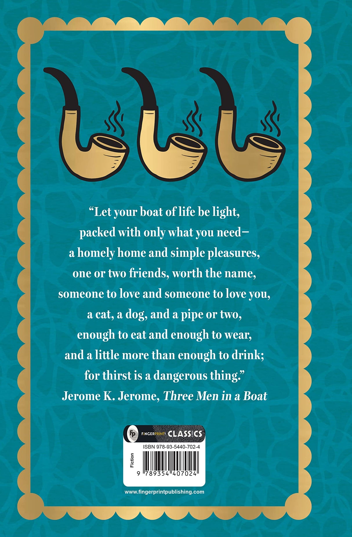 Three Men in a Boat by Jerome K. Jerome (Deluxe Hardbound Edition) – Classic Literature| Hilarious Adventures |Timeless Classic - Retail Maharaj