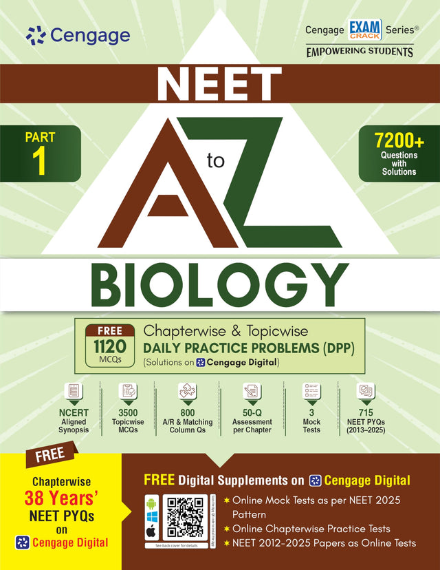 Cengage NEET A to Z Biology: Part 1 - Retail Maharaj