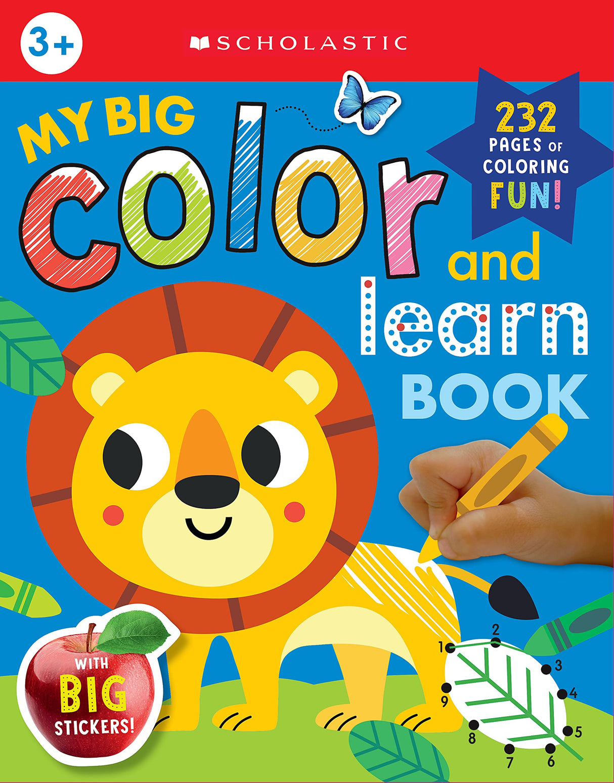 MY BIG COLOR & LEARN BOOK: SCHOLASTIC EARLY LEARNERS (COLORING BOOK) - Retail Maharaj