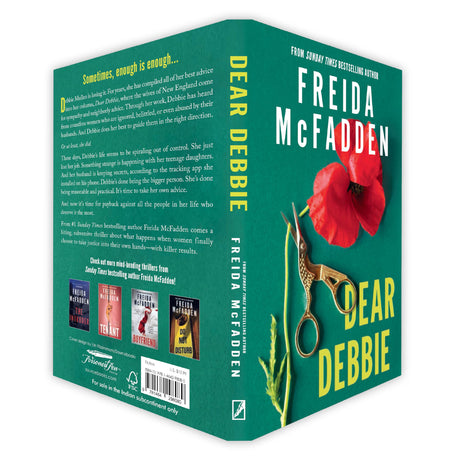 Dear Debbie: A Twisted Domestic Thriller About Secrets, Revenge and Justice from New York Times Bestselling Author of The Housemaid - Retail Maharaj